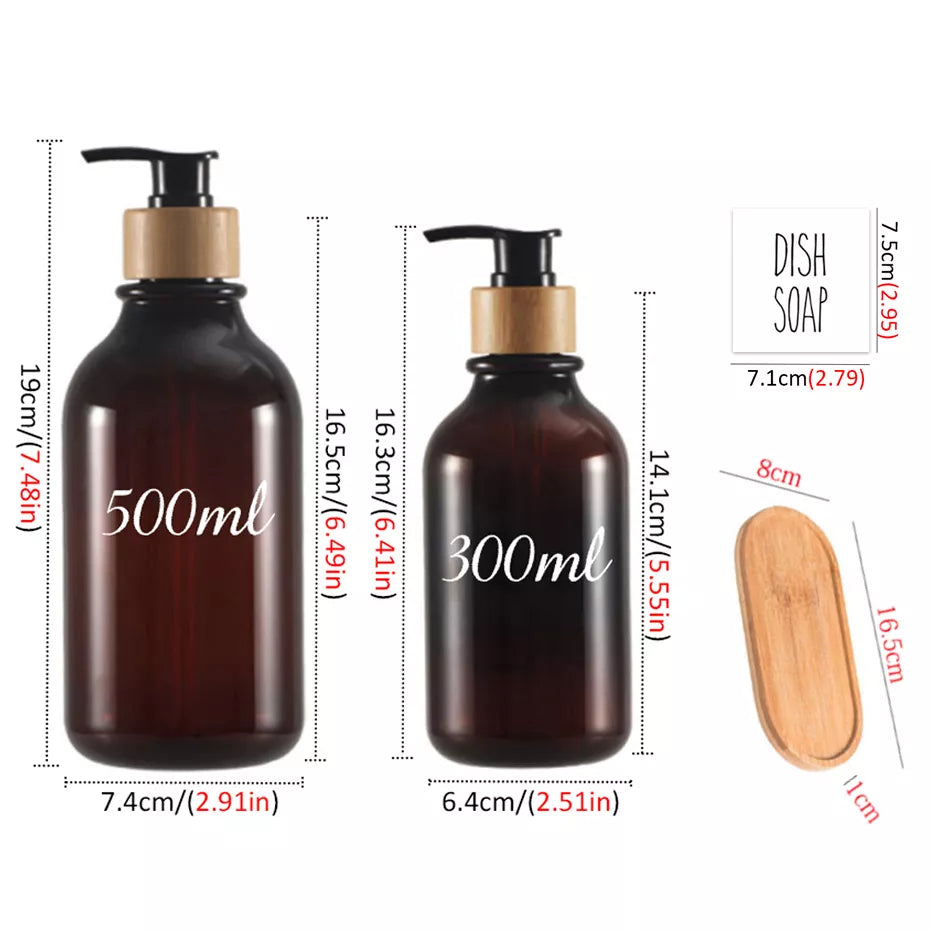 Soap Dispenser Bottle Shampoo