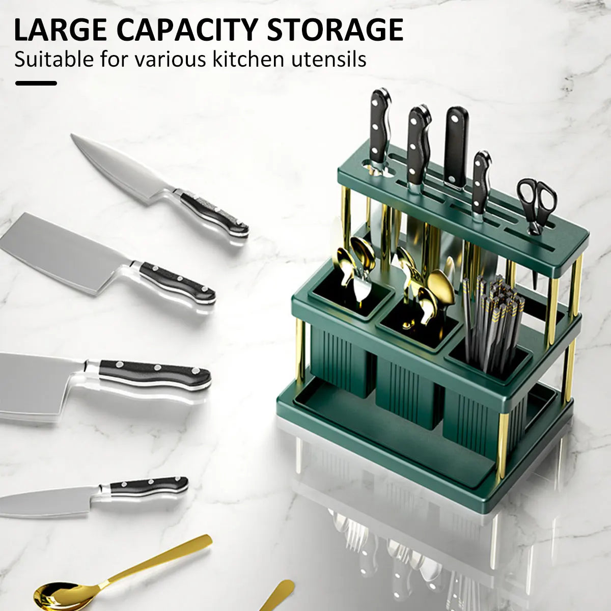 Cutter and Cutlery Drying Rack