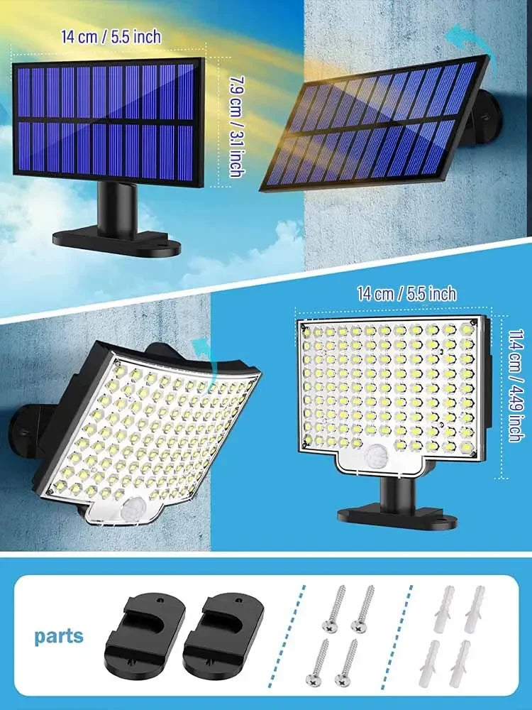 Outdoor Waterproof with Motion Sensor Floodlight
